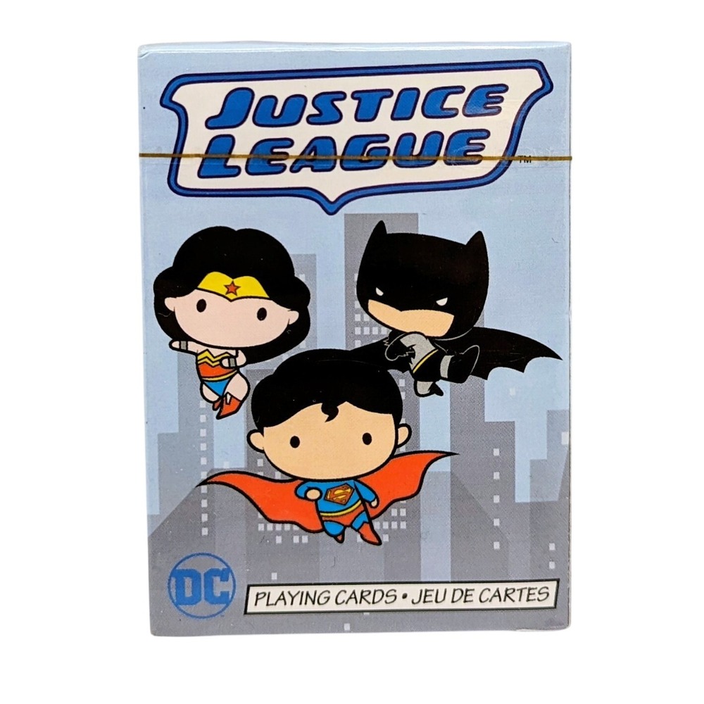 DC Comics Chibi Justice League Playing Cards 52 Playing Cards Deck